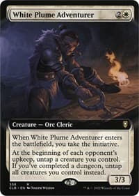 White Plume Adventurer (Extended Art)
