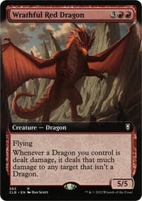 Wrathful Red Dragon (Extended Art)