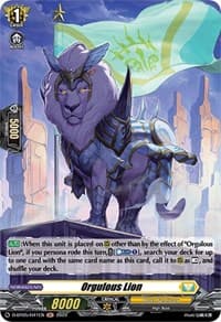 Orgulous Lion (Holo)