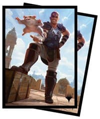 Battle for Baldur's Gate Minsc & Boo (V2) Standard Deck Protector sleeves for Magic (100-Pack)