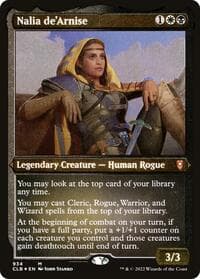Nalia de'Arnise (Display Commander) - Thick Stock