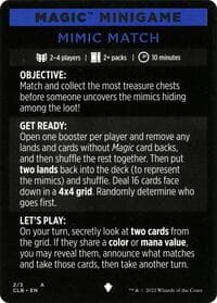 Magic Minigame: Mimic Match