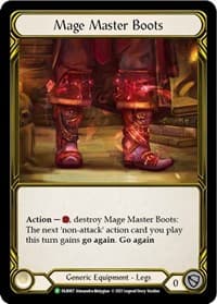Mage Master Boots (Golden) - FAB067