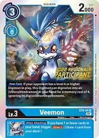Veemon (2022 Championship Online Regional) [Online Participant]