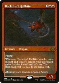 Backdraft Hellkite (Foil Etched)