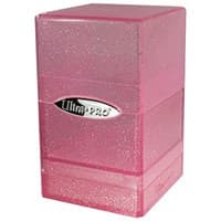 Satin Tower - Glitter Pink