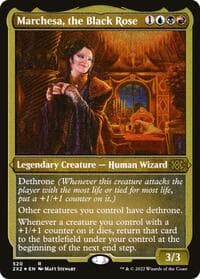 Marchesa, the Black Rose (Foil Etched)