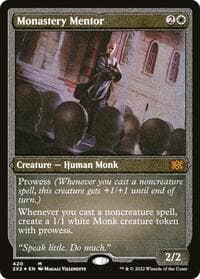 Monastery Mentor (Foil Etched)