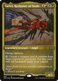 Tariel, Reckoner of Souls (Foil Etched)