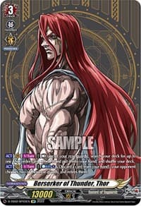 Berserker of Thunder, Thor (SP)