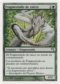 Root Sliver (Spanish) - "Fragmentado de raíces"