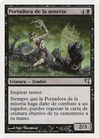 Woebearer (Spanish) - "Portadora de la miseria"