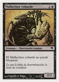 Spineless Thug (Spanish) - "Malhechor cobarde"