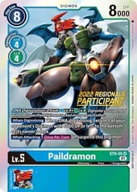 Paildramon (2022 Championship Offline Regional) [Online Participant]