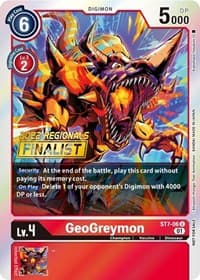 GeoGreymon (2022 Championship Offline Regional) [Online Finalist]