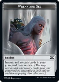 Emblem - Wrenn and Six // Monk Double-Sided Token