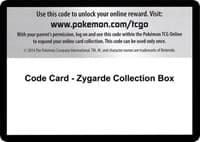 Code Card - Zygarde Collection Box