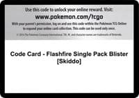Code Card - Flashfire Single Pack Blister [Skiddo]