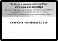Code Card - Garchomp EX Box