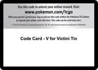 Code Card - V for Victini Tin