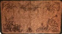 SpellGround Playmat - Classic 1990s Mats: Official MTG (Brown)