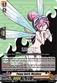 Poppy spirit, Morphea