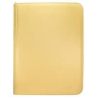 Vivid 9-Pocket Zippered PRO-Binder - Yellow