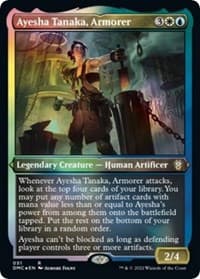 Ayesha Tanaka, Armorer (Foil Etched)