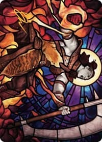 Garna, Bloodfist of Keld Art Card (Gold-Stamped Signature)