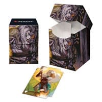 Dominaria United 100+ Deck Box Ajani, Sleeper Agent for Magic: The Gathering