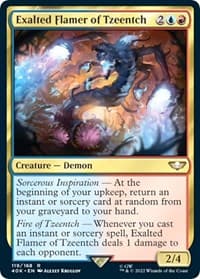Exalted Flamer of Tzeentch (Surge Foil)