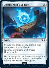 Commander's Sphere (235) (Surge Foil)
