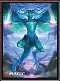 Ensky Imported Card Sleeves: War of the Spark Stained Glass - Ugin, the Ineffable (80 Pack)