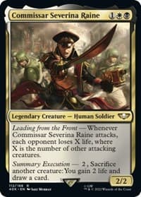 Commissar Severina Raine (Surge Foil)