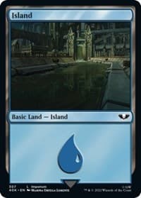 Island (307) (Surge Foil)