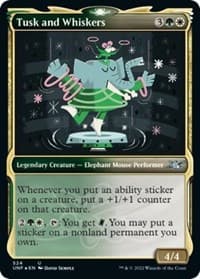 Tusk and Whiskers (Showcase) (Galaxy Foil)