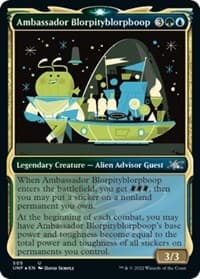 Ambassador Blorpityblorpboop (Showcase) (Galaxy Foil)