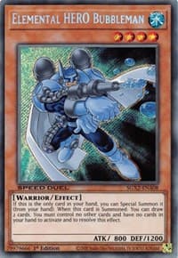 Elemental HERO Bubbleman (Secret Rare)