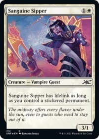 Sanguine Sipper (Galaxy Foil)