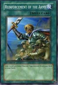 Reinforcement of the Army