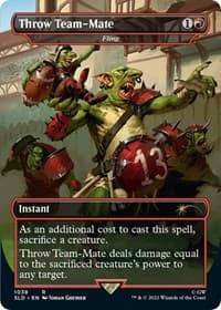 Throw Team-Mate - Fling (Borderless)