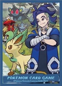 Pokemon TCG: Pokemon Center Japan Exclusive Card Sleeves - Hisui Days Adaman & Leafeon (64-Pack)