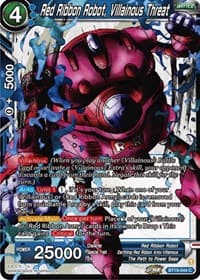 Red Ribbon Robot, Villainous threat