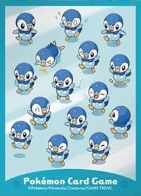 Pokemon TCG: Pokemon Center Japan Exclusive Card Sleeves - Piplup (64-Pack)