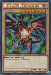 Red-Eyes Black Dragon (Secret Pharaoh's Rare)