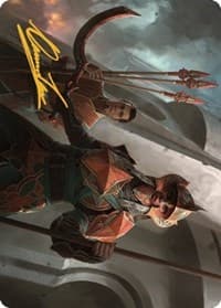Siege Veteran Art Card (Gold-Stamped Signature)