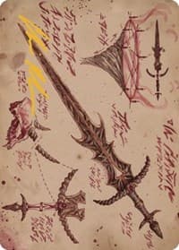 Blackblade Reforged Art Card (Gold-Stamped Signature)