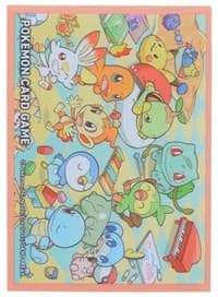 Pokemon TCG: Pokemon Center Japan Exclusive Card Sleeves - Starters Playroom (64-Pack)