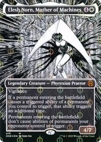 Elesh Norn, Mother of Machines (Borderless) (Step-and-Compleat Foil)