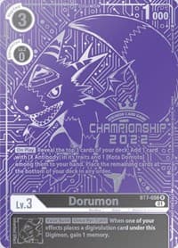 Dorumon (2022 Championship Finals Top 16)